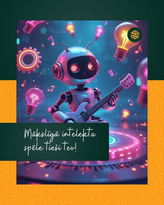 Mākslīgā intelekta spēle tieši Tev